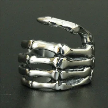 1 шт. Новейший дизайн, кольцо с призрачным когтем из нержавеющей стали 316L, модный подарок для мужчин, кольцо с когтем